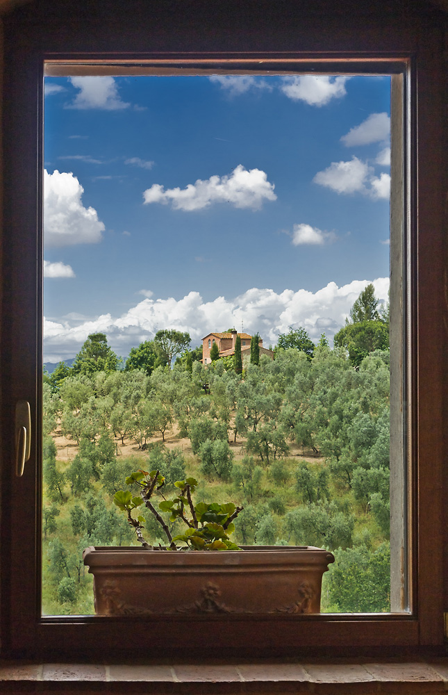 Das Fenster zur Toscana