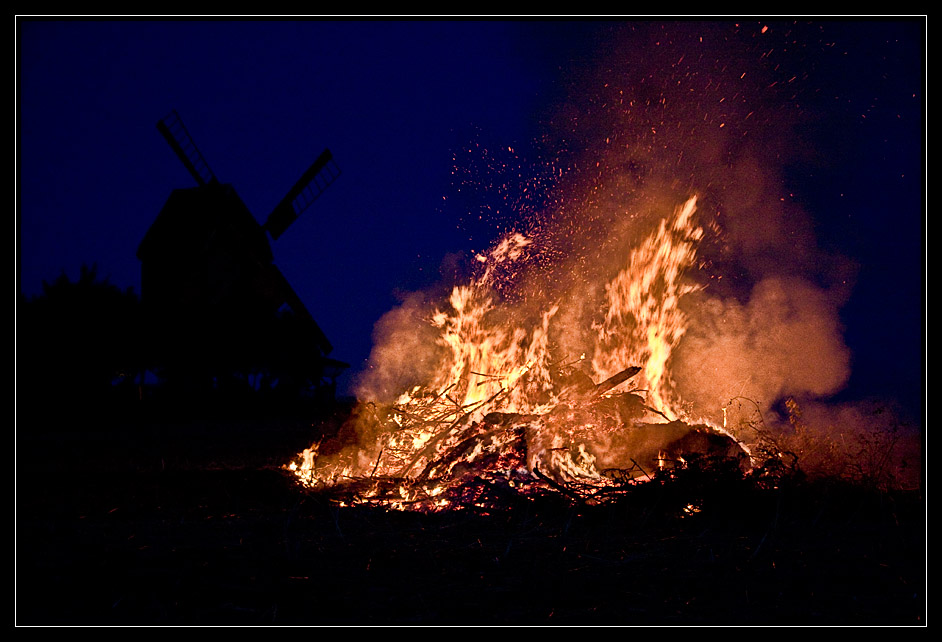 Das Feuer...