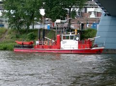 Das Feuerlöschboot der Fa. Hoechst