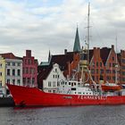 Das Feuerschiff FEHMARNBELT in Lübeck