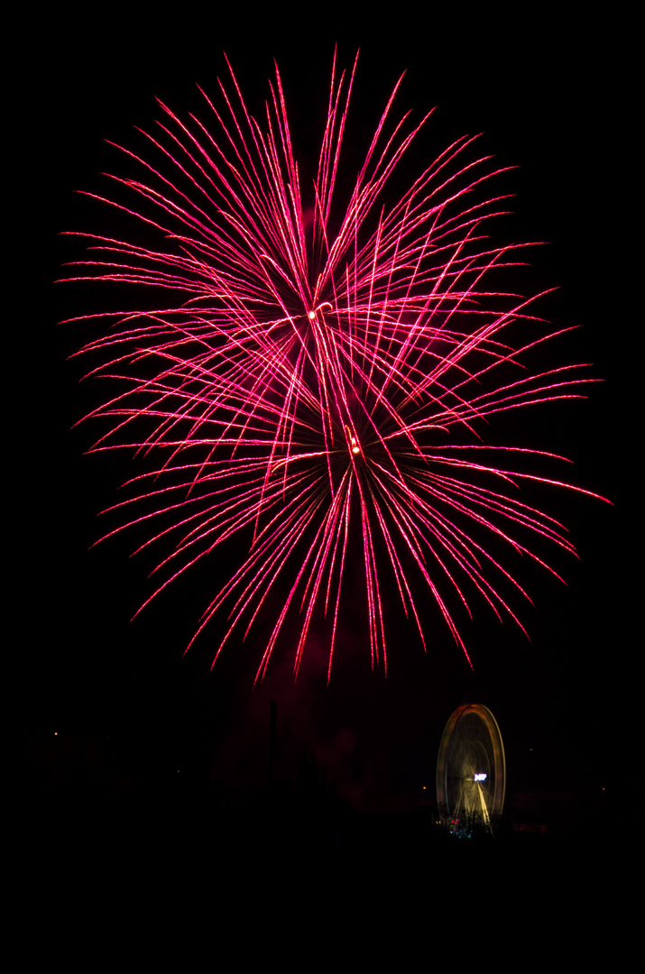 Das Feuerwerk der Soester Kirmes 2013 (3)