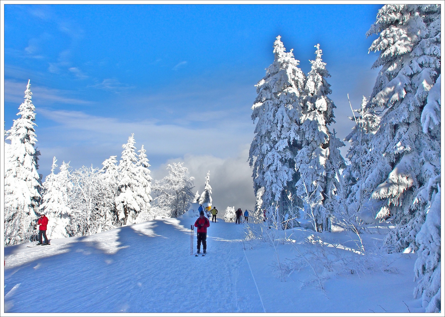 Das Fichtelgebirge - ein Wintermärchen