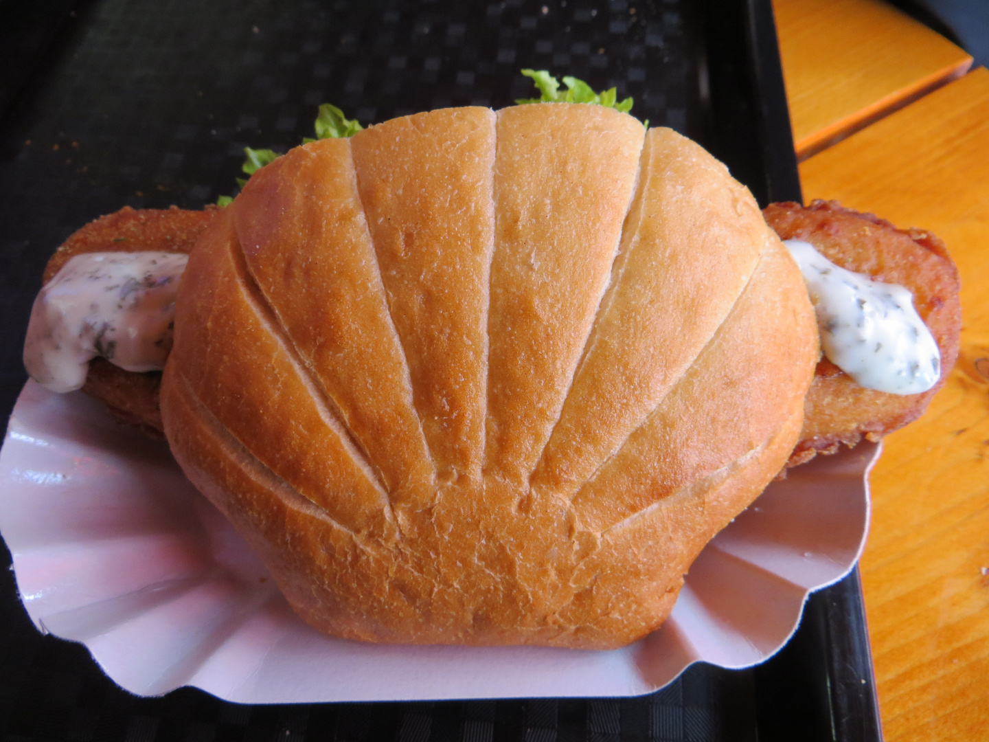 Das Fischbrötchen aus Greetsiel !