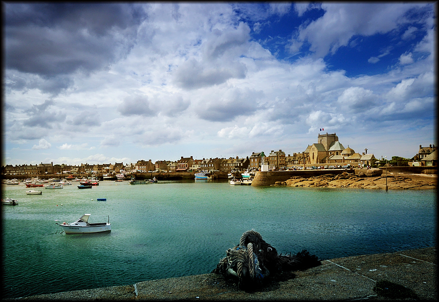 das Fischerdorf Barfleur