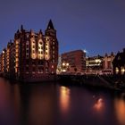 das Fleetschlösschen in der Speicherstadt Hamburg .....