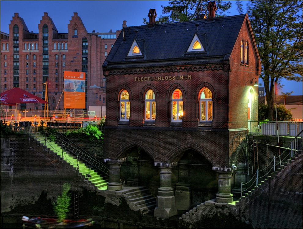 Das Fleetschlösschen in Hamburg