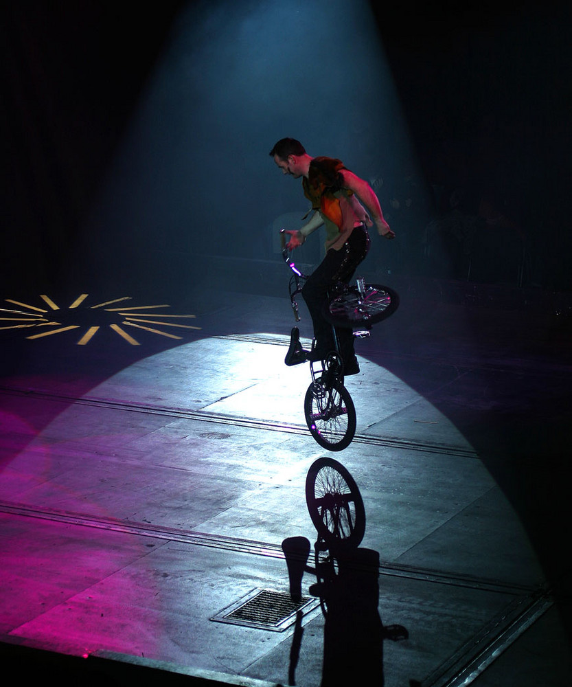 Das Flic-Flac Programm 2007 No Limits hier der BMX-Artist: Rob Alton (GB)