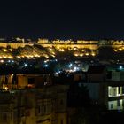 Das Fort der Wüstenstadt Jaisalmer in der Nacht