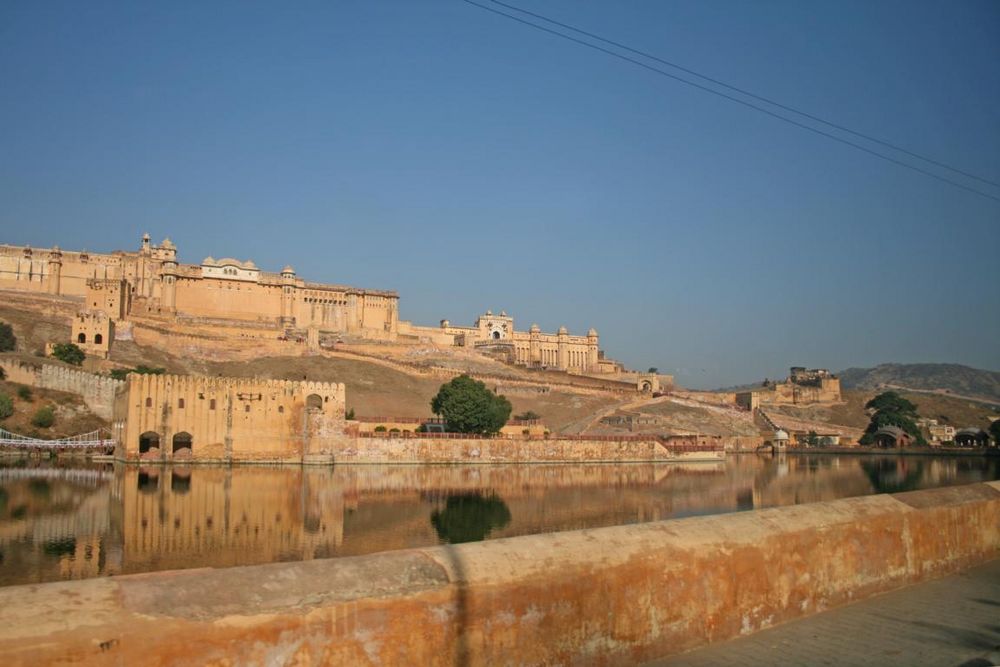 das Fort in Amber (Indien/ Rajasthan)