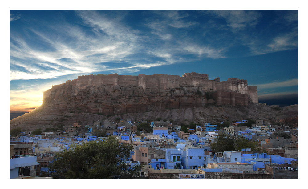 Das Fort (Meherangarh) in Jodhpur