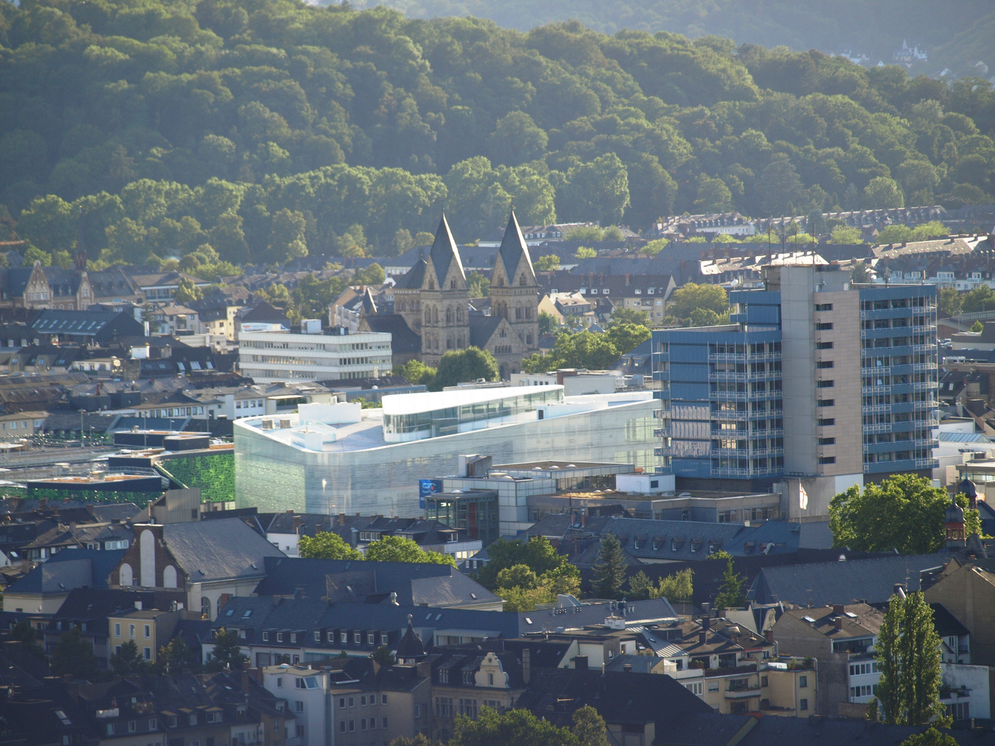 Das Forum Confluentes in Koblenz