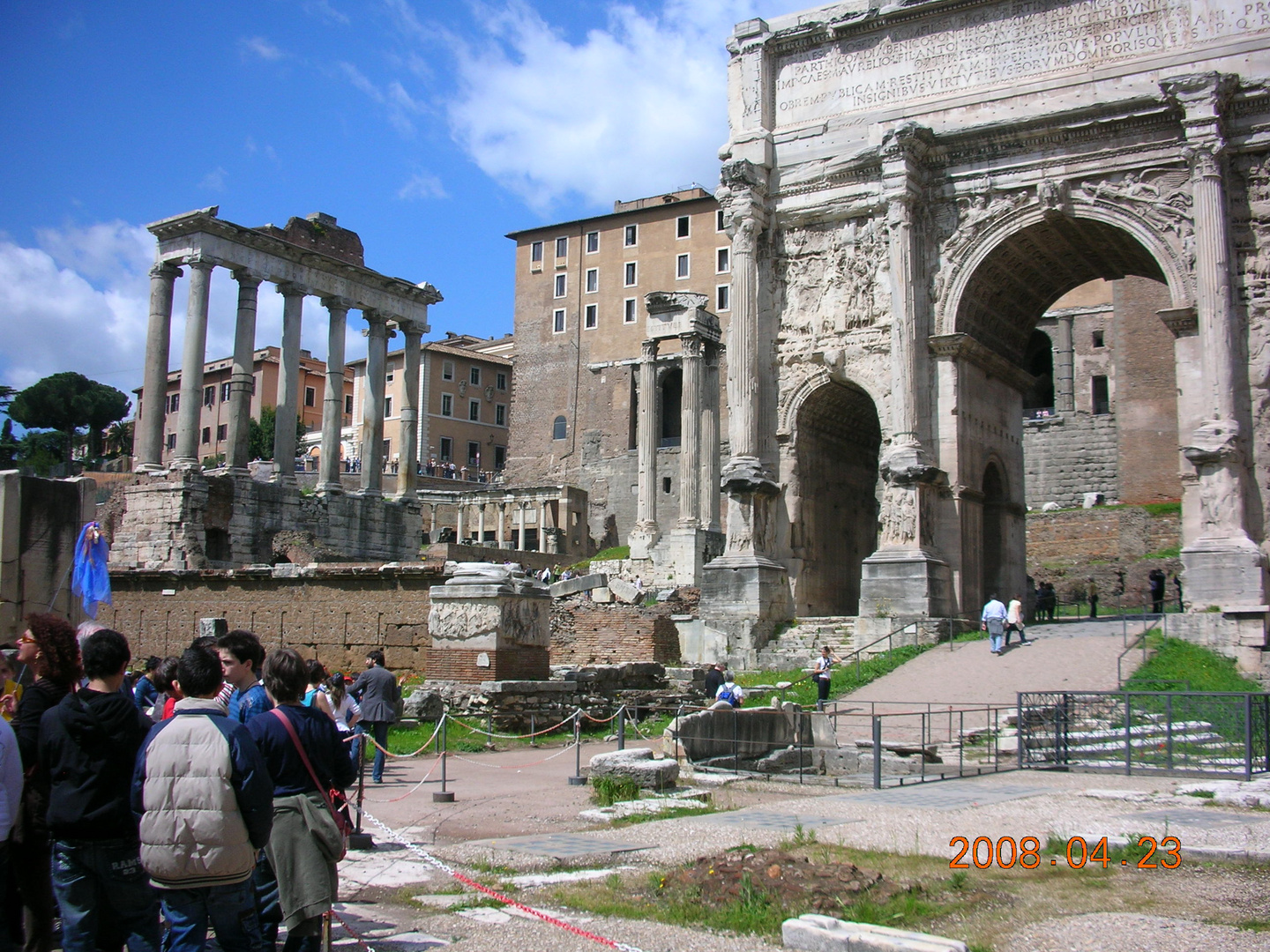 das forum romanum in rom