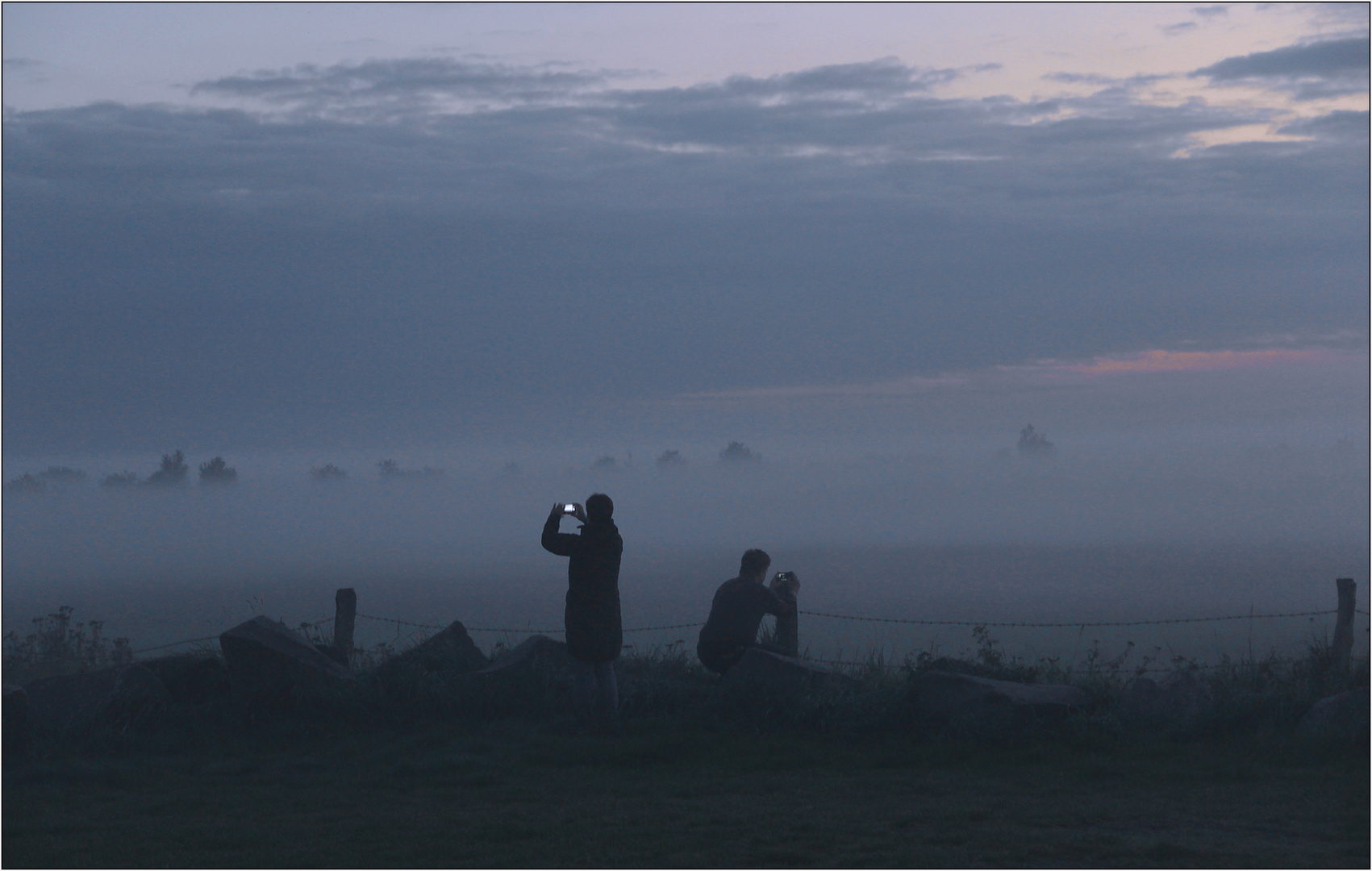 Das Fotografieren im Nebel ...