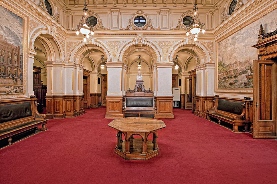 Das Foyer der Bürgerschaft Foto & Bild deutschland, europe, hamburg