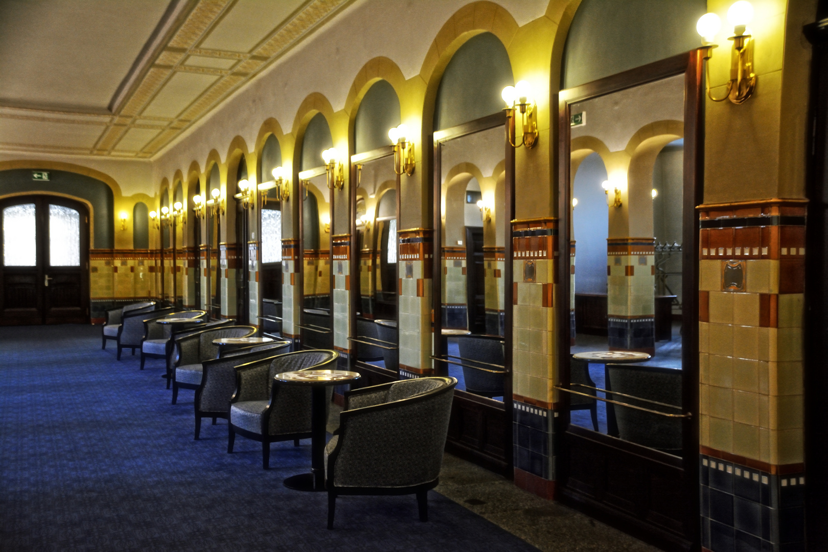 Das Foyer im Kurhaus Bad Schmiedeberg