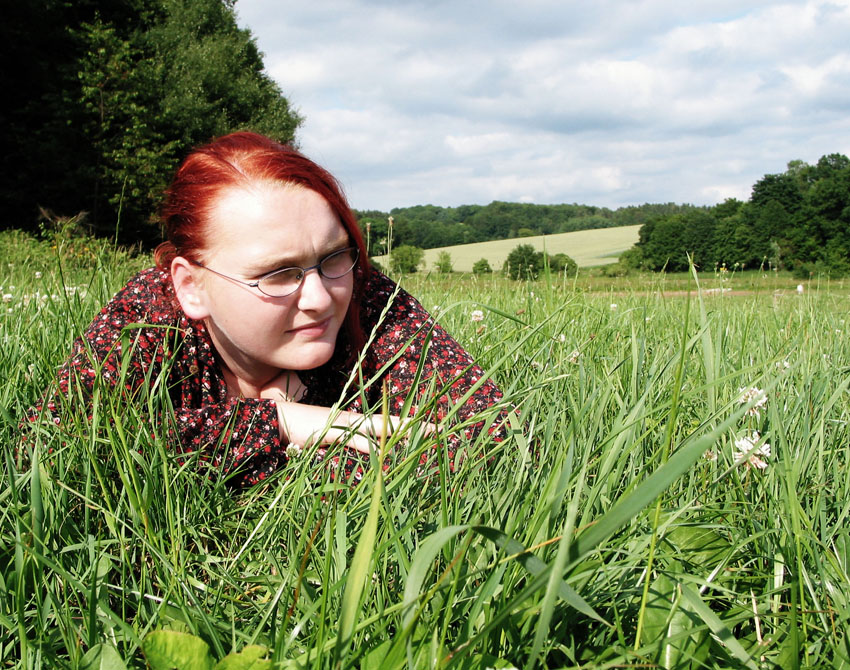 das fräulein auf der wiese