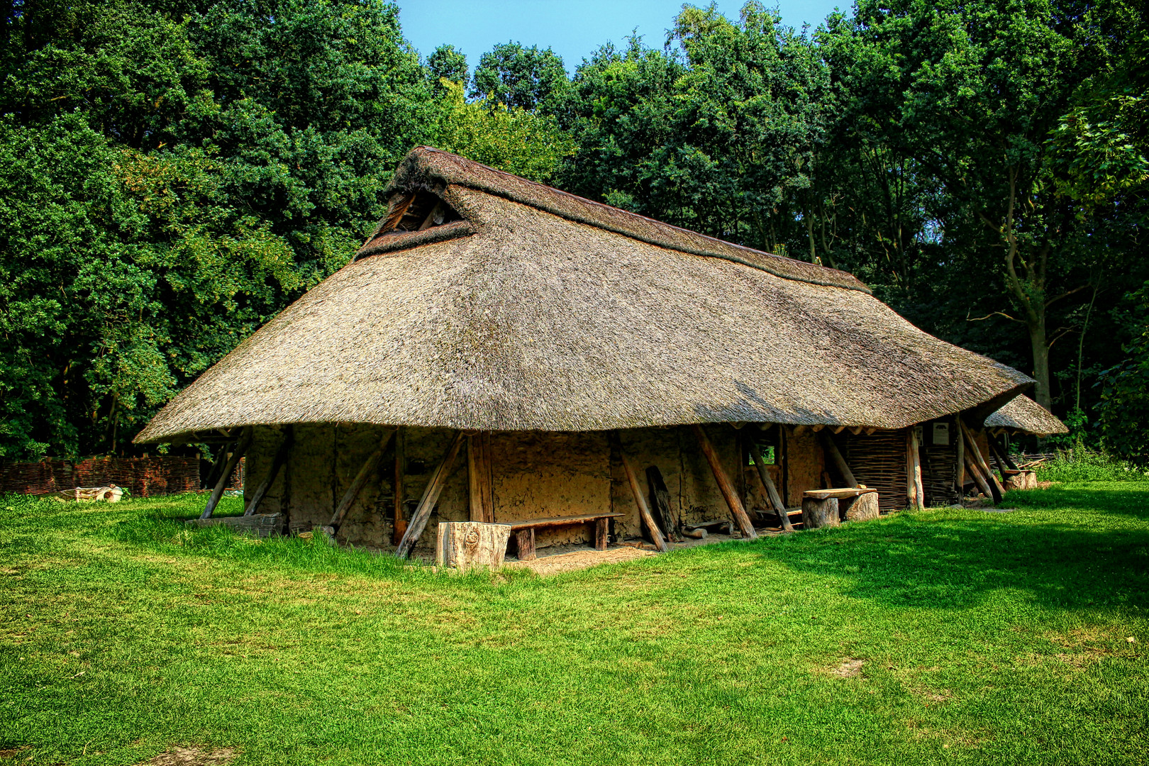 Das Freilichtmuseum Sachsenhof in Greven