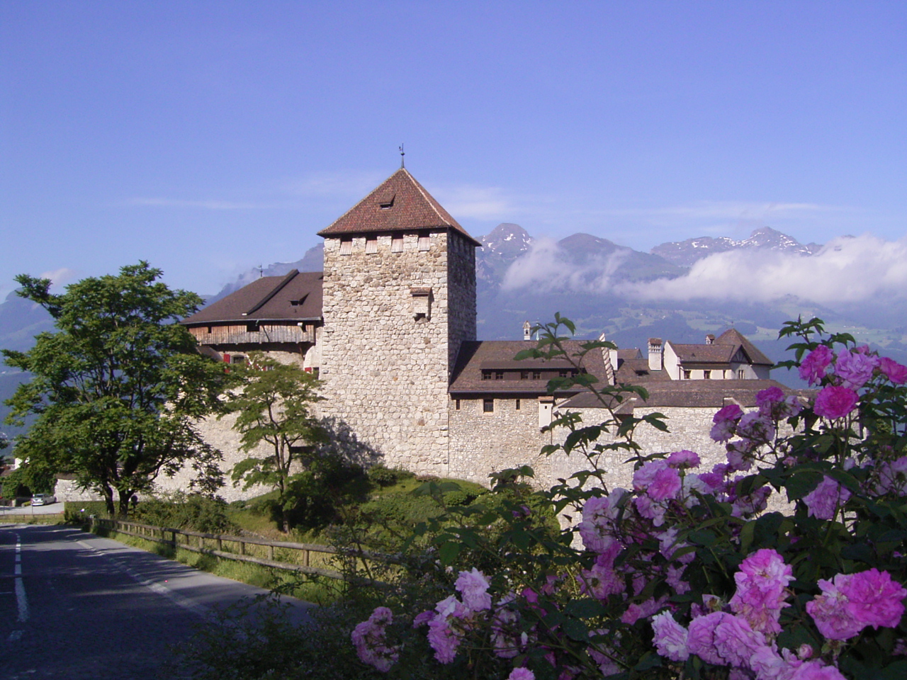 Das Fürstenschloß Vaduz