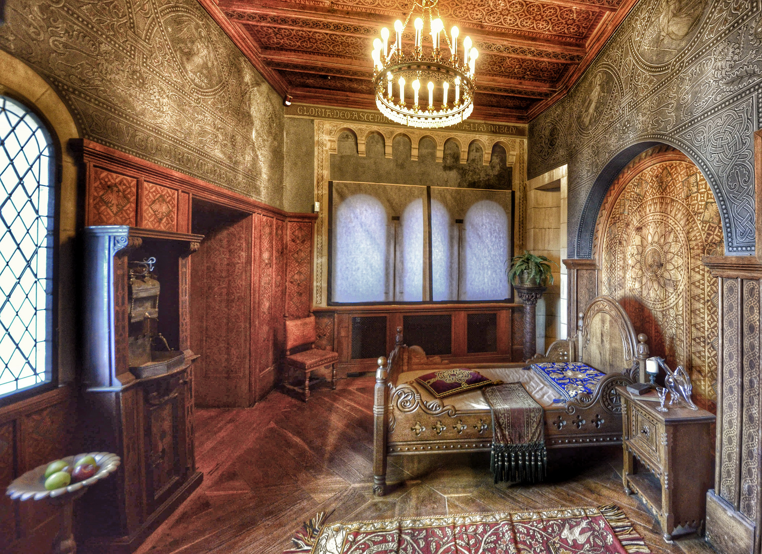 Das Fürstenzimmer auf der Wartburg Foto & Bild architektur, schlösser