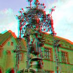 Das Gänseliesel (3D für Rot/Cyan Brille)