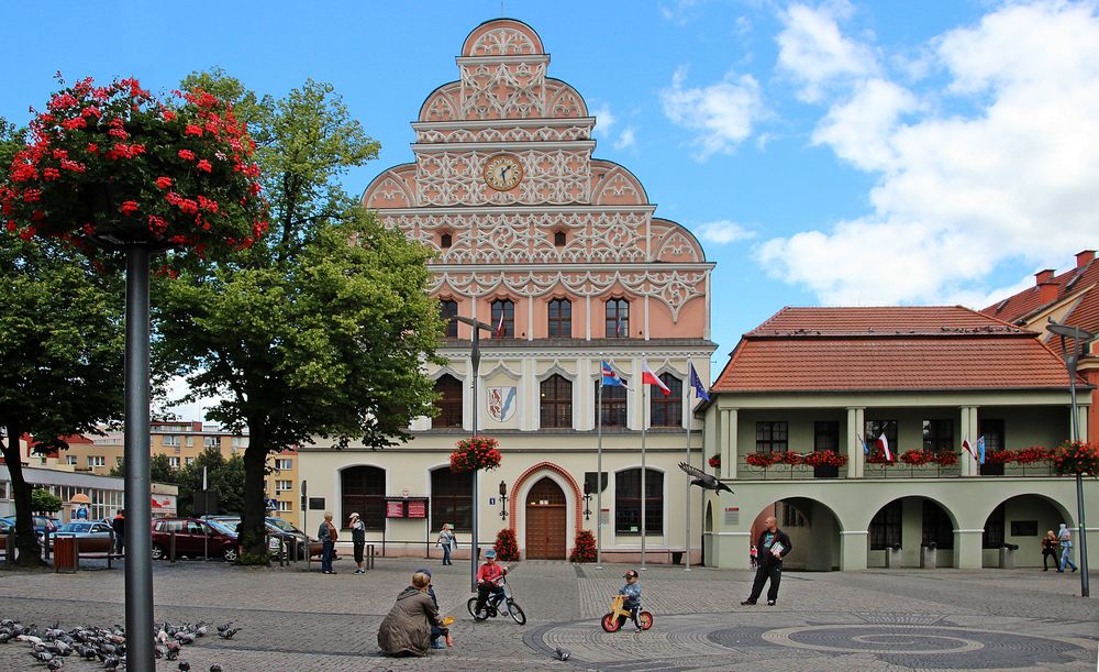 Das ganze Rathaus in Stargard