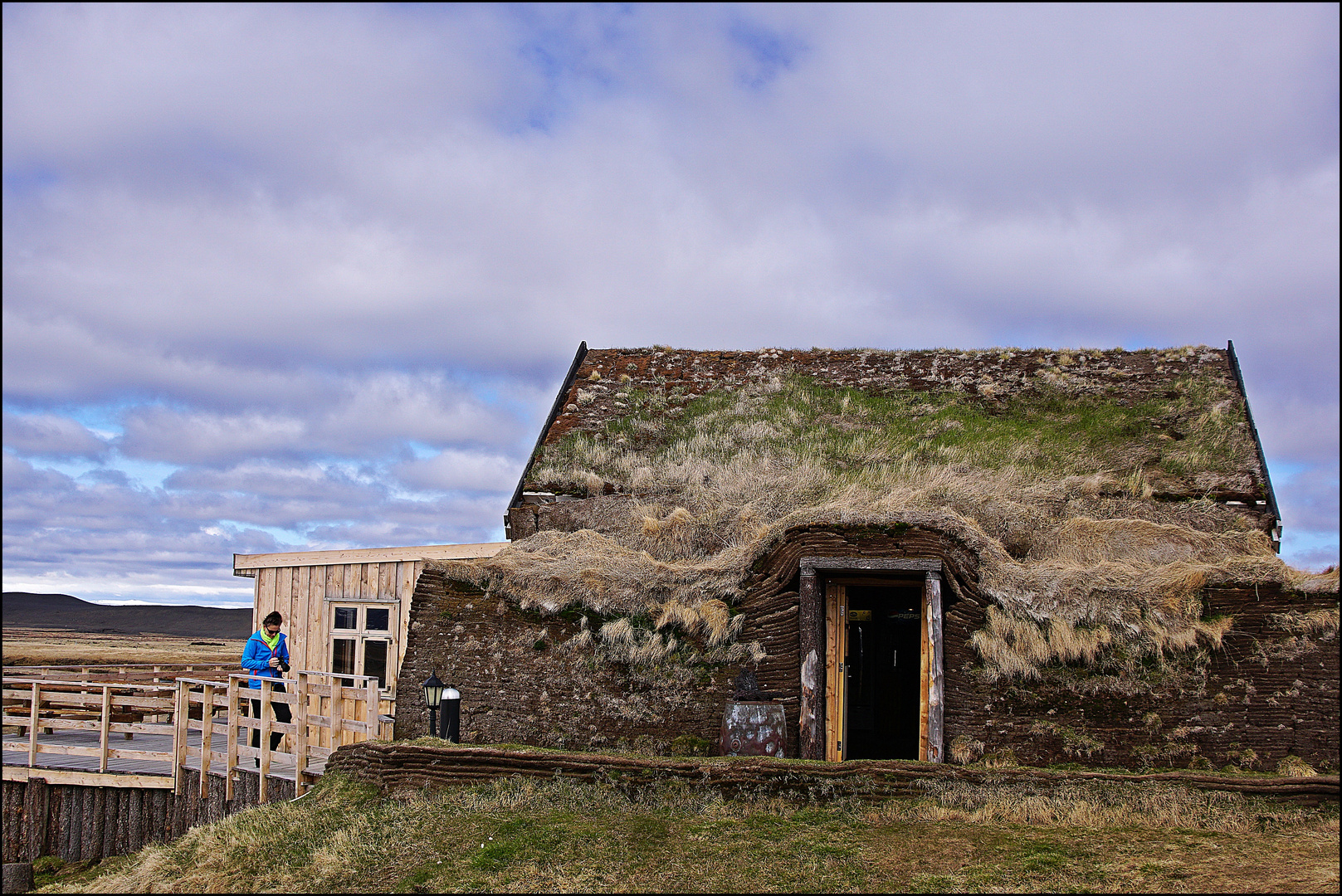 Das Gasthaus in Fjallakofi (Iceland)