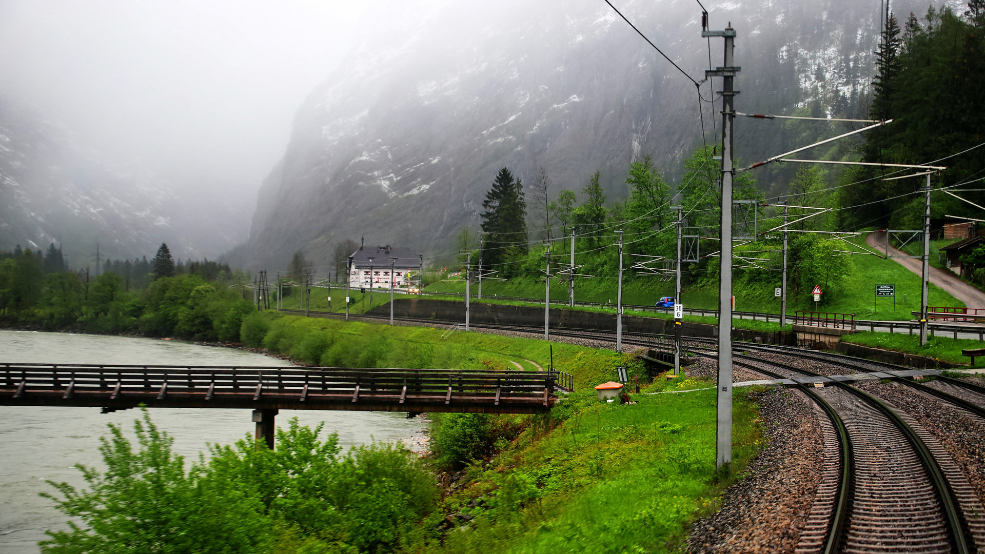 Das Gasthaus "Stegenwald " hat eine wildromantische Lage