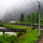 Das Gasthaus "Stegenwald " hat eine wildromantische Lage