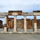 Das Gebäude der Eumachia in Pompeji