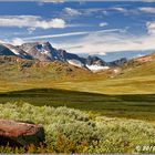 Das Gebirgsmassiv "Jotunheimen" in Norwegen