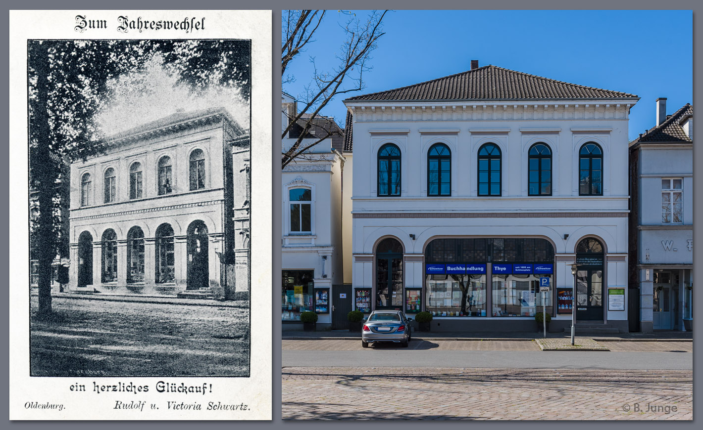 Das Geburtshaus der Ansichtskarte ...