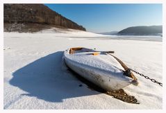 Das gefrorene Boot