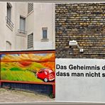 Das Geheimnis der Kunst . . .