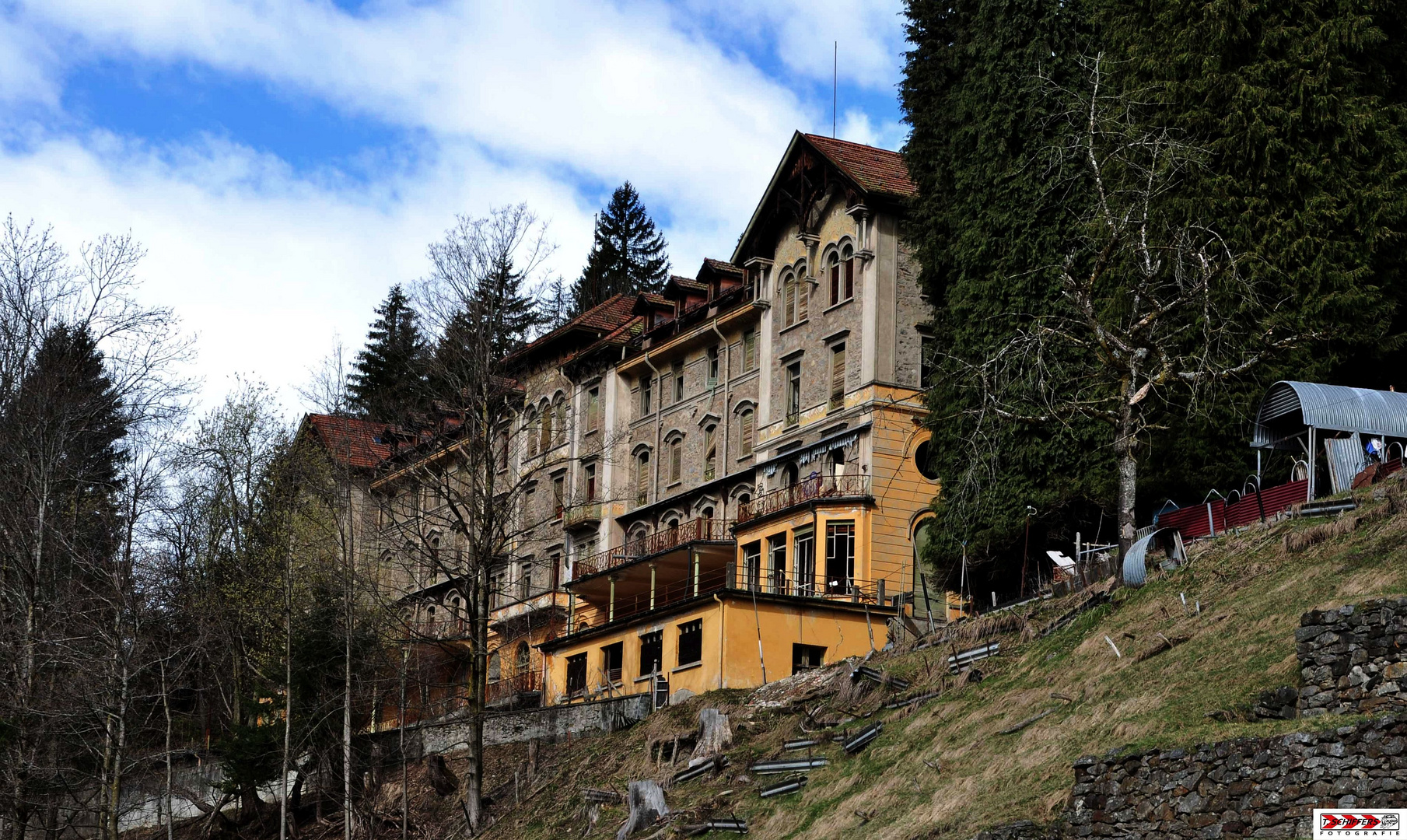das Geisterhaus der Schweizer Alpen