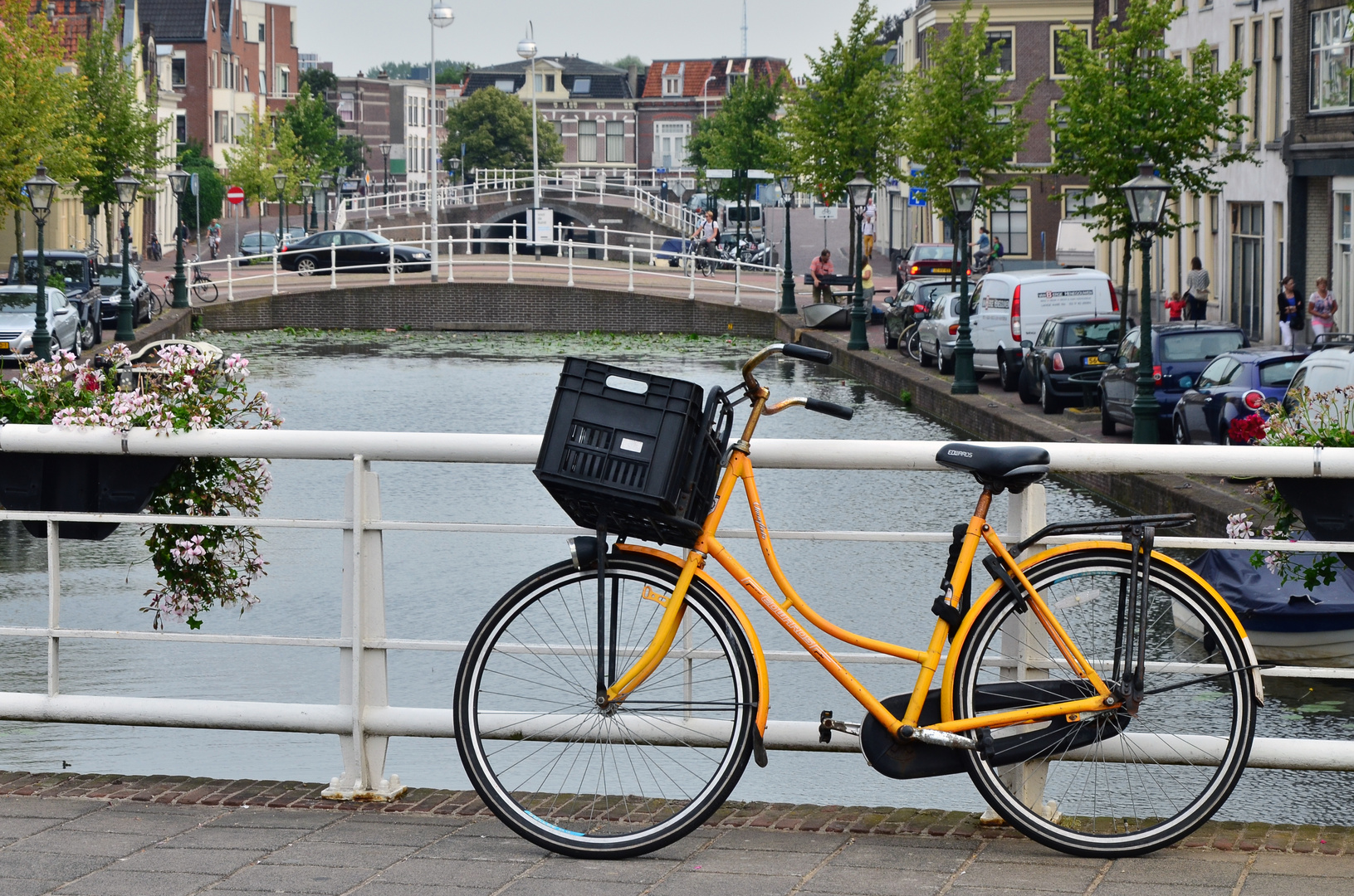 Das gelbe Fahrrad