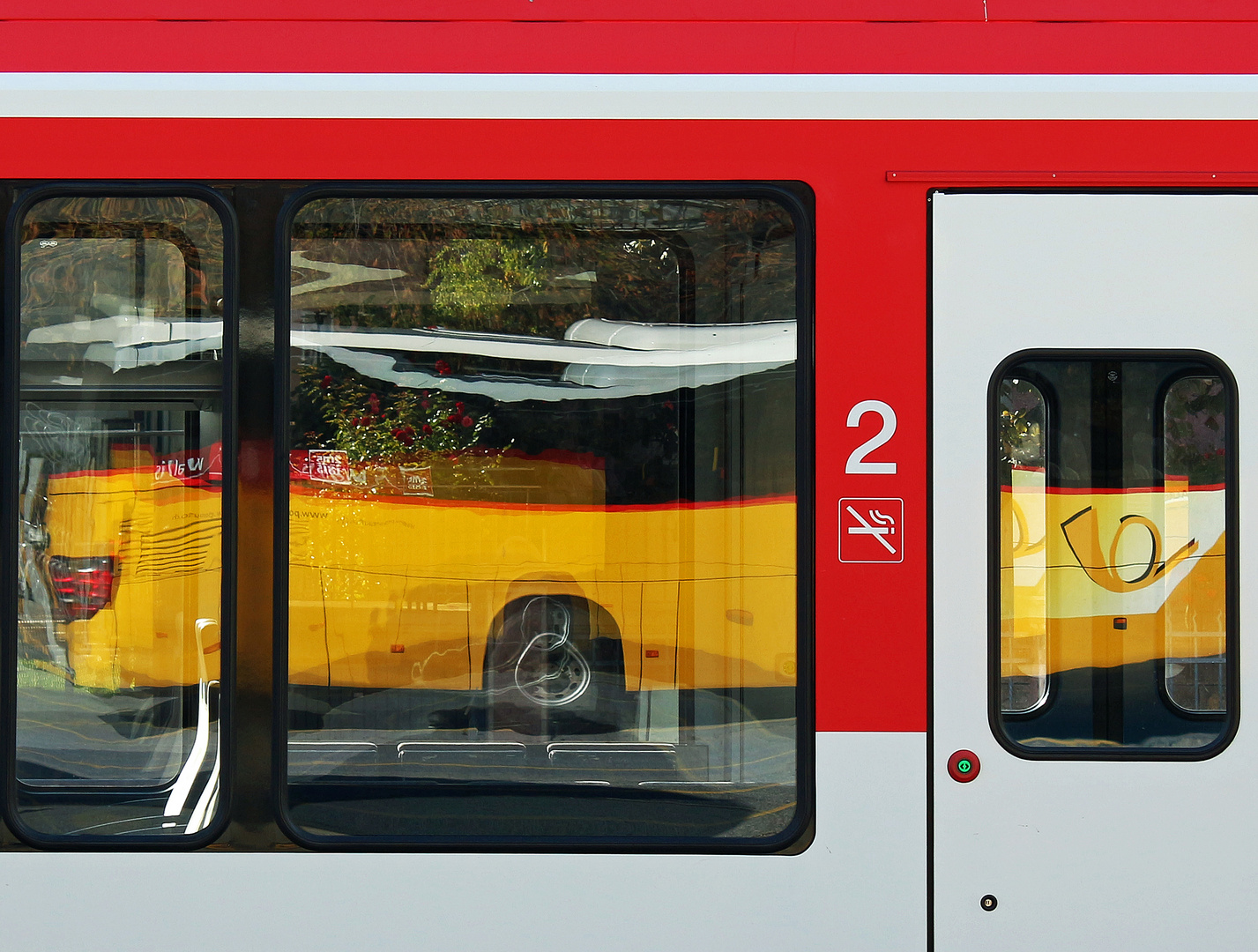 Das Gelbe im Fenster