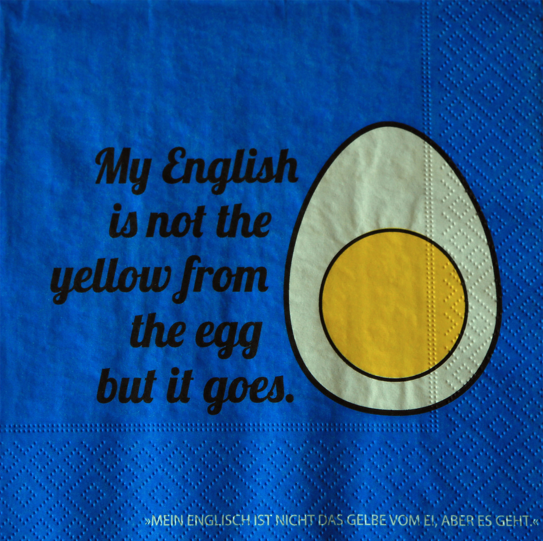 das Gelbe vom Ei 