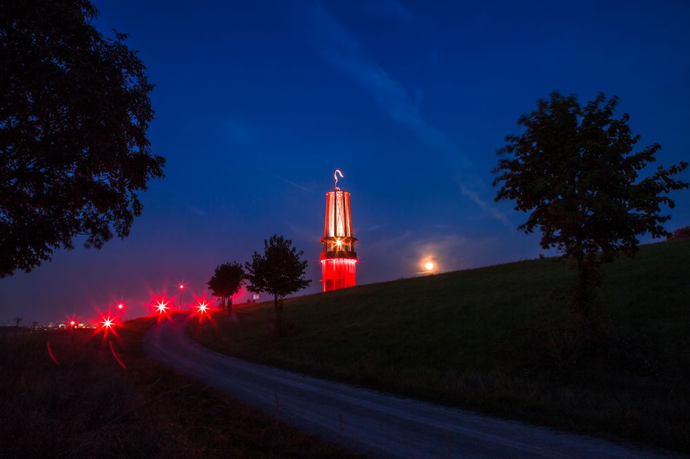 Das Geleucht auf der Halde Rheinpreußen