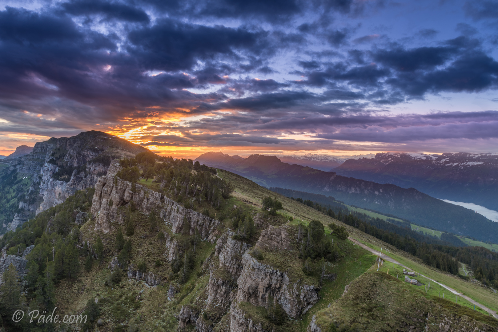 Das Gemmenalphorn bei Sonnenaufgang