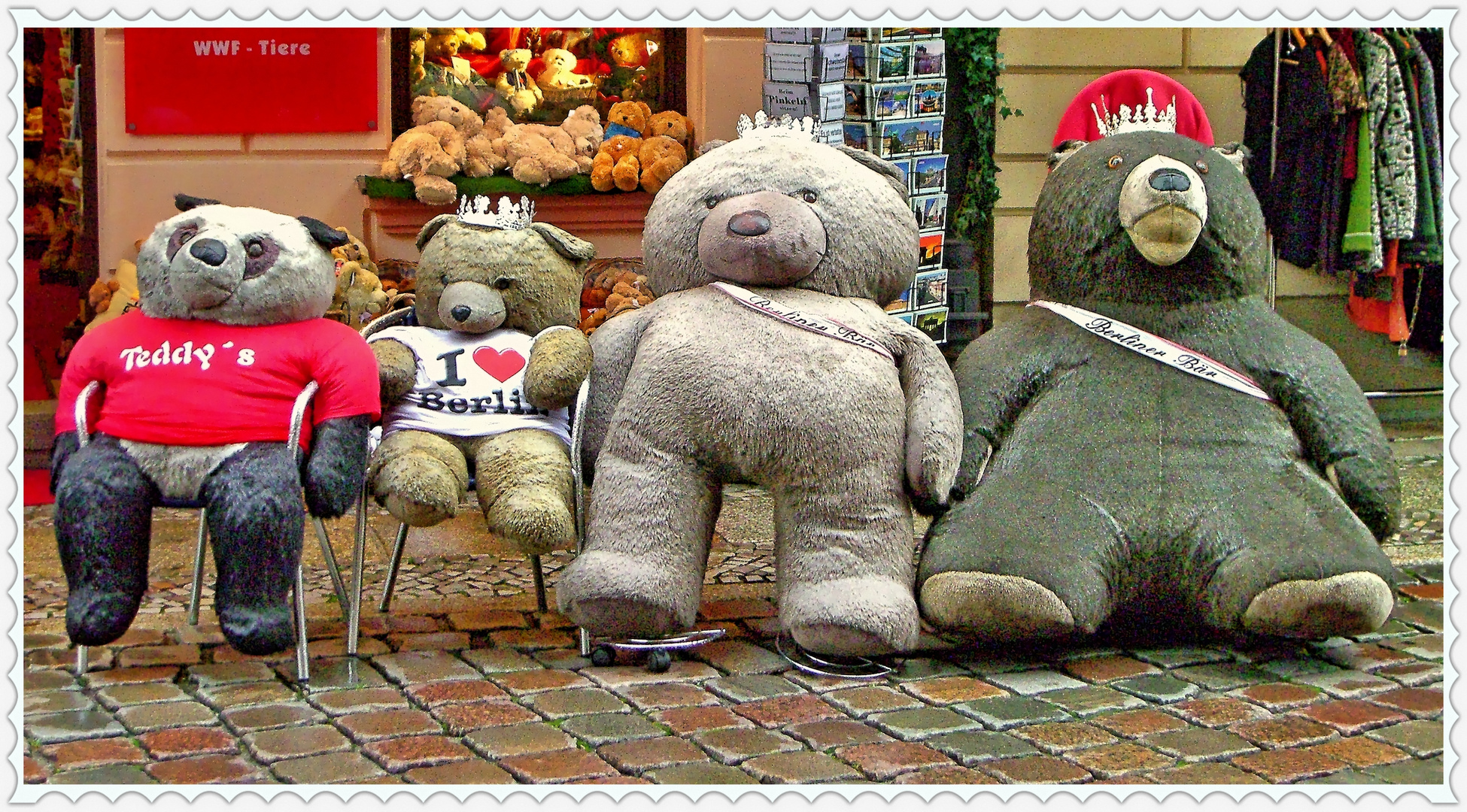 Das gemütliche Berliner Bären-Quartett