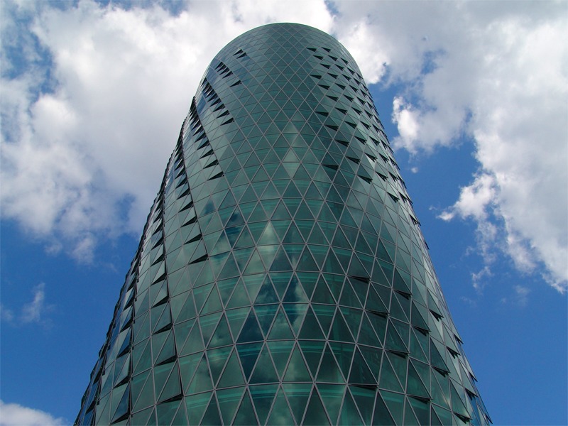 Das Gerippte (Westhafen Tower)