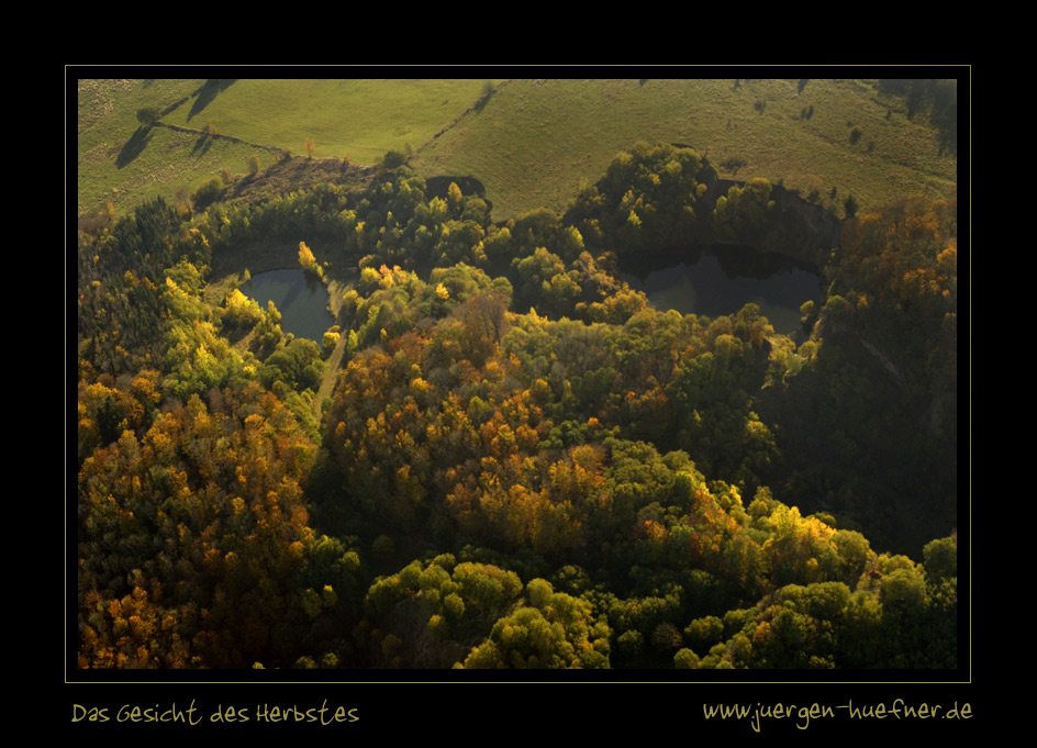 das Gesicht des Herbstes