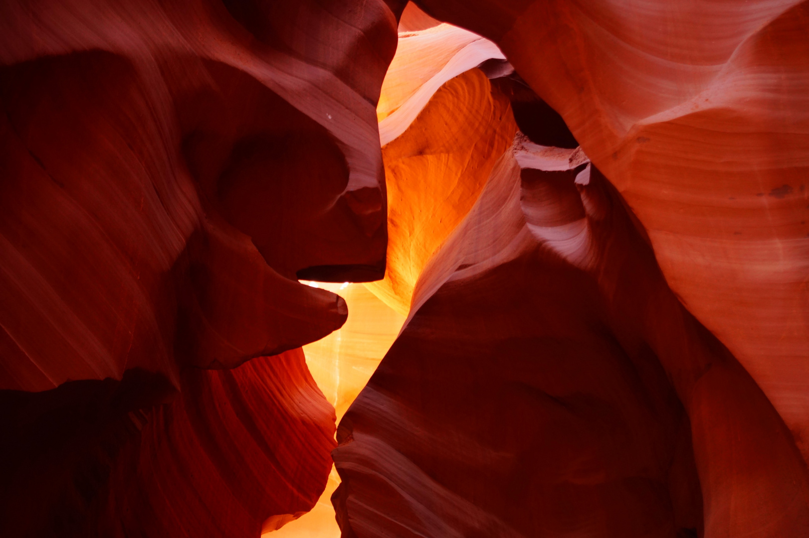 Das Gesicht im ANTELOPE CANYON