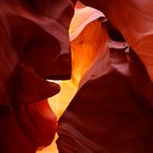 Das Gesicht im ANTELOPE CANYON