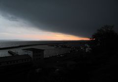 Das Gewitter kommt nach Sassnitz