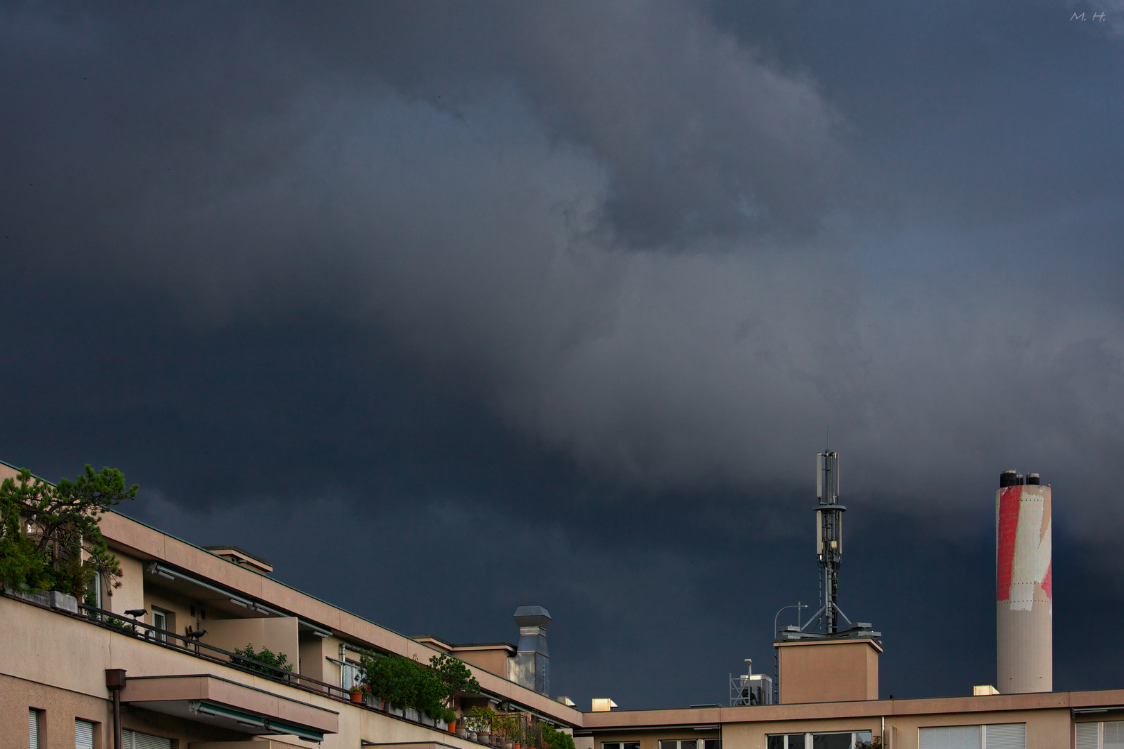 Das Gewitter naht