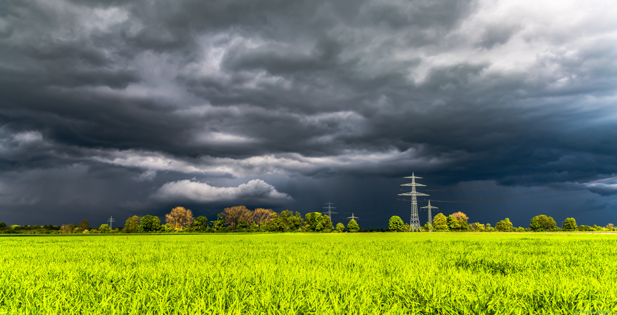 das Gewitter naht