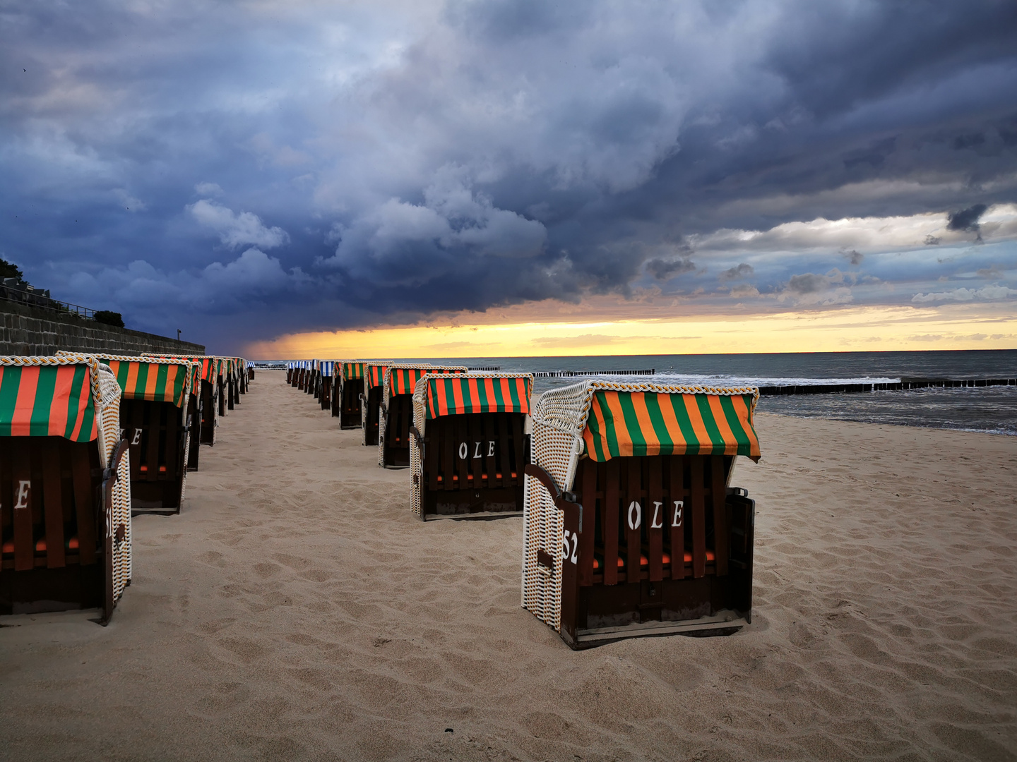 Das Gewitter naht