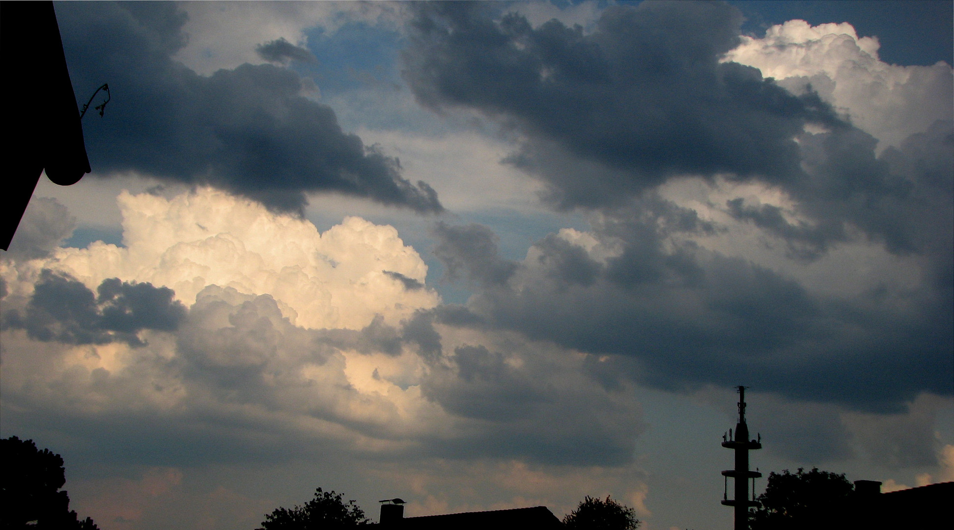 das Gewitter um 17 Uhr