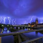 Das Gewitter vom sechsten auf den siebten Juni, ein Stapelexperiment.